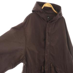 SCYE BASICS P/N Garment Dyed Military Parka コート モッズコート 38 ブラウン /CX