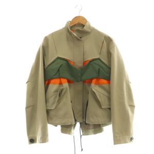 22AW Cotton Gabardine Mix Blouson
