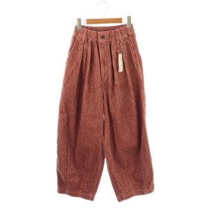 ビッグコーデュロイサーカスパンツ ワイド ジッパーフライ コットン 1 ピンク /NR OS SH