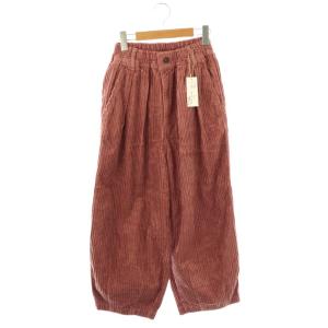 ビッグコーデュロイサーカスパンツ ワイド ジッパーフライ コットン 1 ピンク /NR OS SH