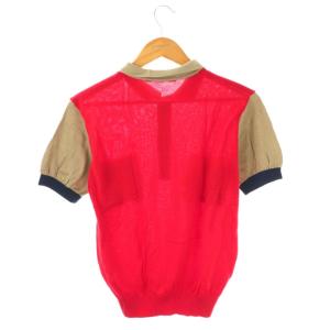Christian Dior スポーツ SPORTS ポロシャツ ニット 切替 L マルチカラー /DF OS