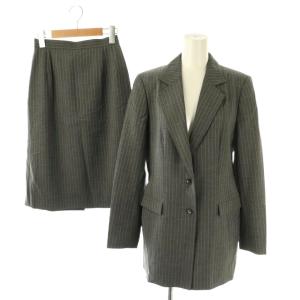 スーツ ジャケット スカート セットアップ 38 グレー /ES OS