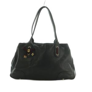 プリンシー シェリーライン トートバッグ リボン ブラック 163805