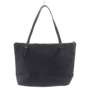 kate spade new york ナイロン トートバッグ ハンドバッグ 黒 ブラック /SR
