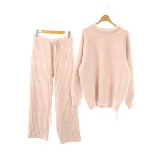 24AW カラフルパウダープルオーバー&ロングパンツセット セットアップ F ピンク /HK OS
