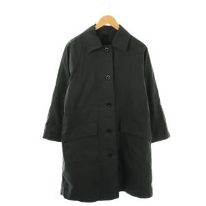 24AW WORN COTTON NYLON COAT ダウンライナー付 コート ロング 0 ブラック