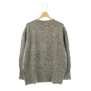 SONA CRN MISTO ニット セーター プルオーバー カシミヤ混 38 ブラック 黒 グレー /CX