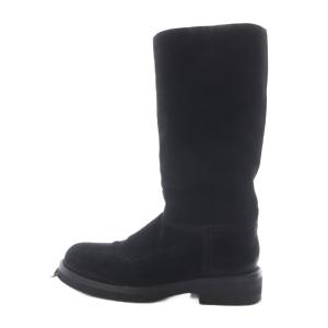 スエード ブーツ 38 ブラック