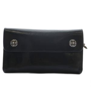 WAVE レザー ウォレット ブラック