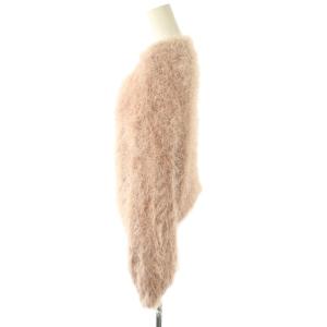 eimy istoire フラッフィーシャギーニットカーディガン F ピンク /DF OS