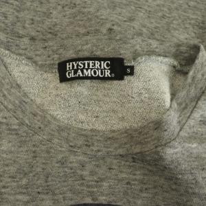 HYSTERIC GLAMOUR プリントカットソー ロンT 長袖 S グレー /MY OS AD