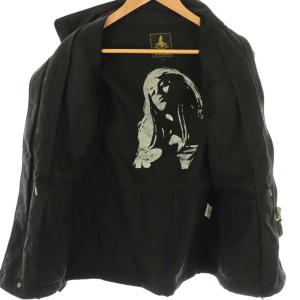 HYSTERIC GLAMOUR 0211AB05 M-65ミリタリージャケット アウター ジップアップ コットン S 黒 /NR OS