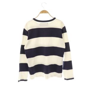 NEIGHBORHOOD ボーダー柄長袖カットソー S ネイビー ホワイト 152KNNH-CSM01 /DO OS AD