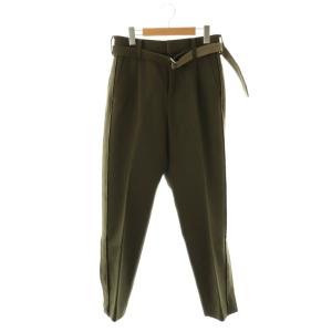 22-02886M メルトンベルテッドパンツ 1 カーキ
