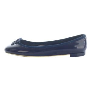 Repetto バレエシューズ エナメル 37 紺 ネイビー /SS OS