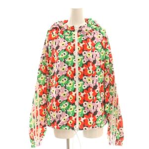 ×marimekko ジップアップジャケット ジャンパー フード M マルチカラー HC4194 /CX