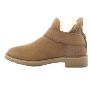 Mckay アンクルブーツ ロゴ 22.5cm 茶色 ブラウン /SR