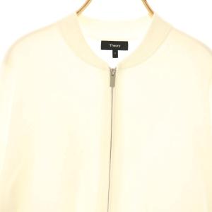 Theory 24SS BRISTOL COTTON CUFF DT BOMBER ジャケット ブルゾン ニット ジップアップ