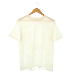 コットンプリントTシャツ S ホワイト