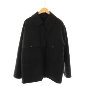 ナッピングウール マッキーノウクルーザー ジャケット 3 ブラック