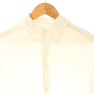 MARNI 24AW コットン バックフレアシャツ 長袖 38 ホワイト /HK OS