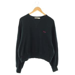 BLACK 25SS オーバーサイズスウェット トレーナー F ネイビー /ES OS SH