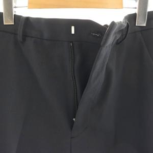 AP STUDIO アパルトモン 24SS リネンミックスパンツ フレアパンツ 38 ブラック /DF OS