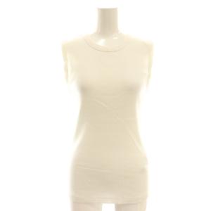 dignity sleeveless プルオーバー カットソー ノースリーブ ホワイト /DF OS