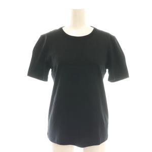 24SS GIZA フライスTシャツ カットソー 半袖 ブラック /DF OS