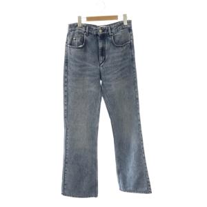 BELVIRA デニムパンツ ジーンズ フレア 36 ブルー 青 /CX OS
