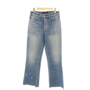 HEM CUT FLARE PT DENIM デニムパンツ S インディゴブルー /DO OS
