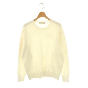 ×Ron Herman 24SS クルーネックニット セーター 長袖 ホワイト /HK OS