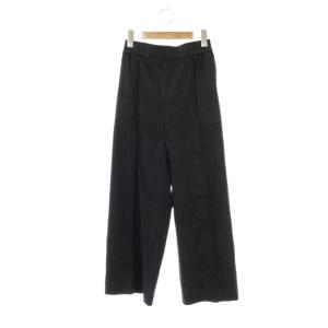 マリンデニム風ワイドパンツ イージー 36 紺 /NR OS