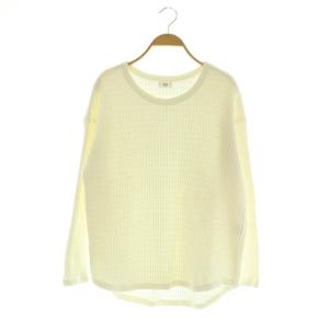 RHC 21SS ワッフル カットソー 長袖 ロンT サーマル XS オフホワイト /MY OS