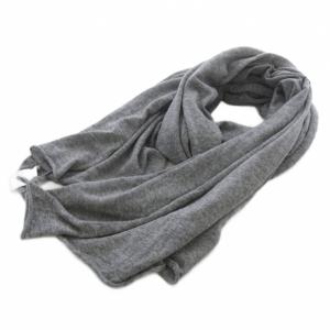 カシミヤ ストール グレー /SR