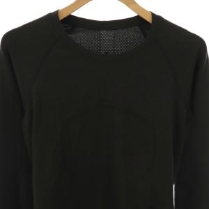 lululemon 長袖 カットソー ブラック /HK OS