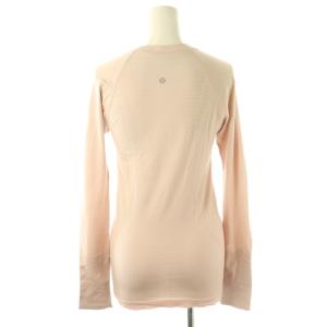 lululemon 長袖 カットソー Tシャツ ピンクベージュ /ES OS