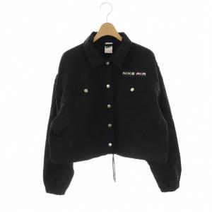 AIR WOVEN MOD CROP JACKET XL ブラック
