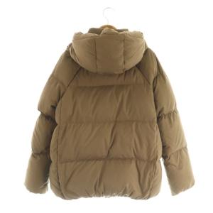 Traditional Weatherwear ダウンジャケット フード ジップアップ ブラウン /MY OS