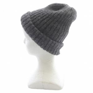 KIJIMATAKAYUKI ニット帽 帽子 アルパカ グレー /SR