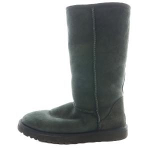 UGG australia クラシックトール Classic Tall ムートンブーツ ロング US7 24cm 黒 ブラック /SS