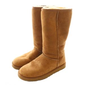クラシックトール CLASSIC TALL ムートンブーツ ロング US7 24cm 茶 ブラウン 5815