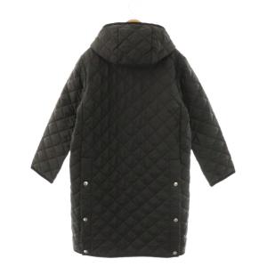 Traditional Weatherwear 22AW EARBY フード コート キルティング 中綿 ロング 32 ブラック /HK OS