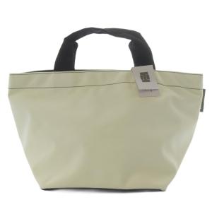 1027N ナイロン舟型トートM ハンドバッグ アイボリー×ノワール /YO18