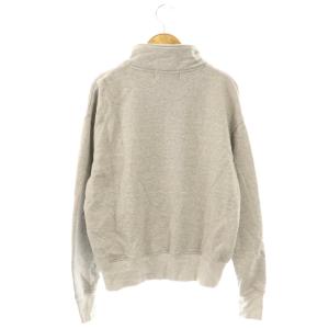 IENA 24AW LIENハーフジップスウェットトップス トレーナー プルオーバー グレー /CX OS