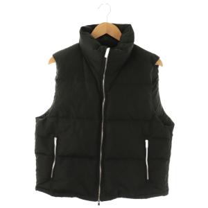 24AW SILK SHORT DOWN VEST 1 ブラック