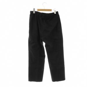 MARKAWARE MARK AWARE 25SS FLAT TAPERED EASY TROUSERS 1 ブラック