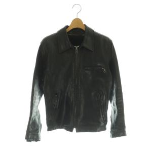 642VS ライダースジャケット ボアライナー 34 ブラック