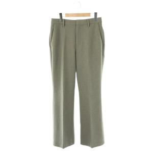 24AW セミフレアパンツ スラックス 38 グレー /DF OS SH