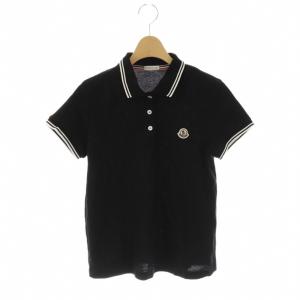 MAGLIA POLO ポロシャツ S ブラック ホワイト /DO OS SH
